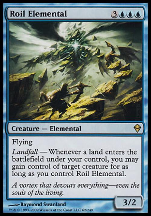 Magic the Gathering - Zendikar - Roil Elemental Medium Play