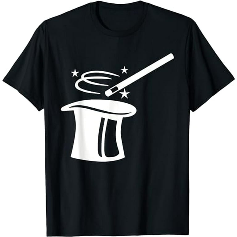 Magic top hat and stick T Shirt Walmart