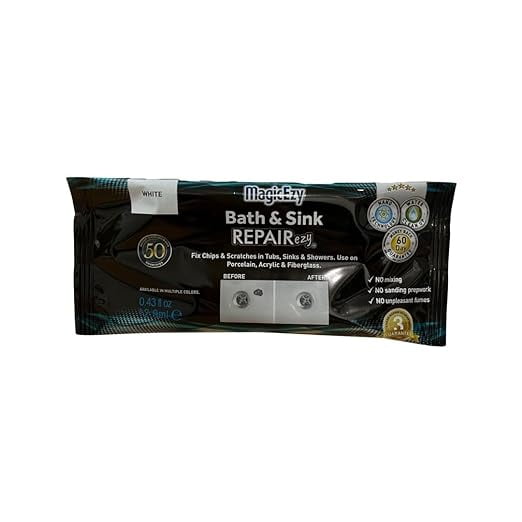 MagicEzy Bath & Sink RepairEzy (White) Porcelain Bath Repair Kit