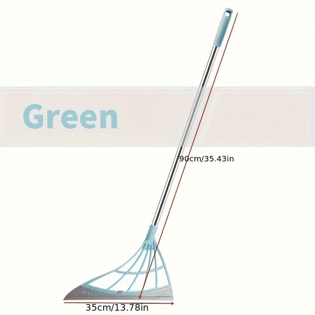 MagicFlex Silicone Broom Pro Effective Glass & Fine Dust Sweeper with