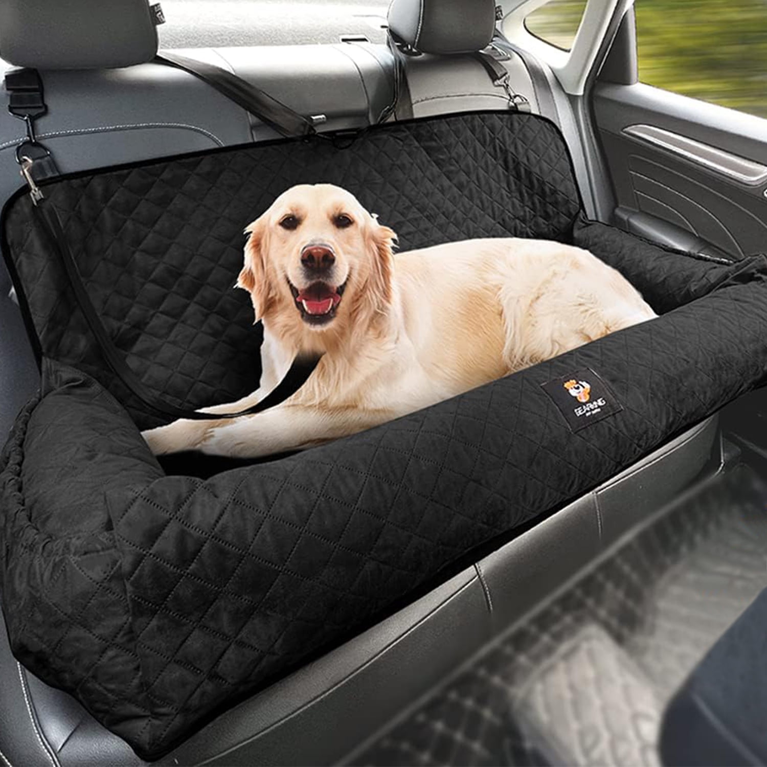 MagicFox Dog Car Seat for Large Dogs, Fully Detachable and Washable Dog ...
