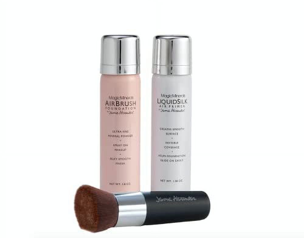 MagicMinerals AirBrush Foundation by Jerome Alexander – 3pc Spray