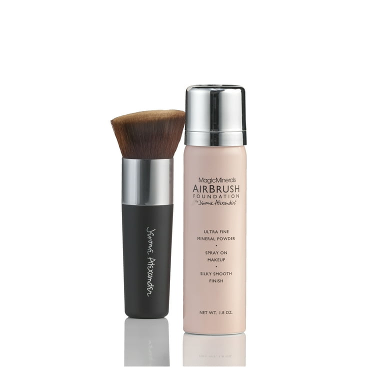 Jerome Alexander MagicMinerals AirBrush Foundation 2Pcs Set
