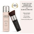 thumbnail image 1 of MagicMinerals AirBrush Foundation by Jerome Alexander, 2 Piece Set AirBrush Foundation and Kabuki Brush, 1 of 7