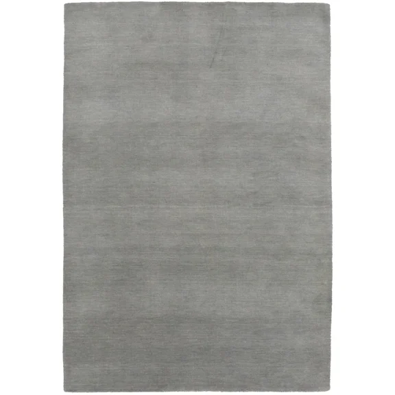 MagicRugs Modern Solid Color Grey Indo Gabbeh 4x6 Oriental Area Rug Carpet for Living Room, Dining Room, Bedroom, Foyer, Office and Library