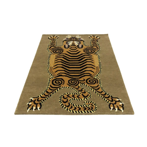 MagicRugs Modern Solid Color Orange red Indo Gabbeh 6x9 Oriental Area Rug Carpet for Living Room, Dining Room, Bedroom, Foyer, Office and Library