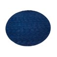 thumbnail image 1 of MagicRugs Solid Navy Blue 8X8 Oriental Modern Round Rug, 1 of 11
