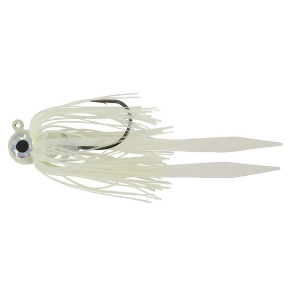 MagicTail Hoochie Jig, Glow, 2oz