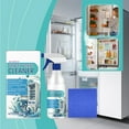 thumbnail image 1 of MagicXflow 120ml Refrigerator Cleaner, Refrigerator Stain Stubborn Dirt Clean Fade Odor ,Household Cleaning Spray,Multifunctional Refrigerator Cleaning Spray for Kitchens, Countertops,1pc, 1 of 9