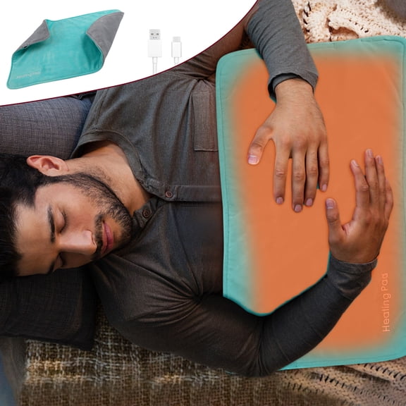 MagicXflow 60cmx30cm USB Heated Blanket, Blanket 15W High-Power, 55 Degrees Heating,Machine Washable Super Cozy Soft Blanket, With Temperature Control Protection Heated Blanket,1PC