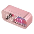 thumbnail image 1 of MagicXflow Alarm Clock,Wireless bluetooth Clock,LED screen and temperature display,creative bedside speaker alarm clock,Digital Clock with Bluetooth Speaker for Heavy Sleepers Adults,Teens,Children-D, 1 of 10