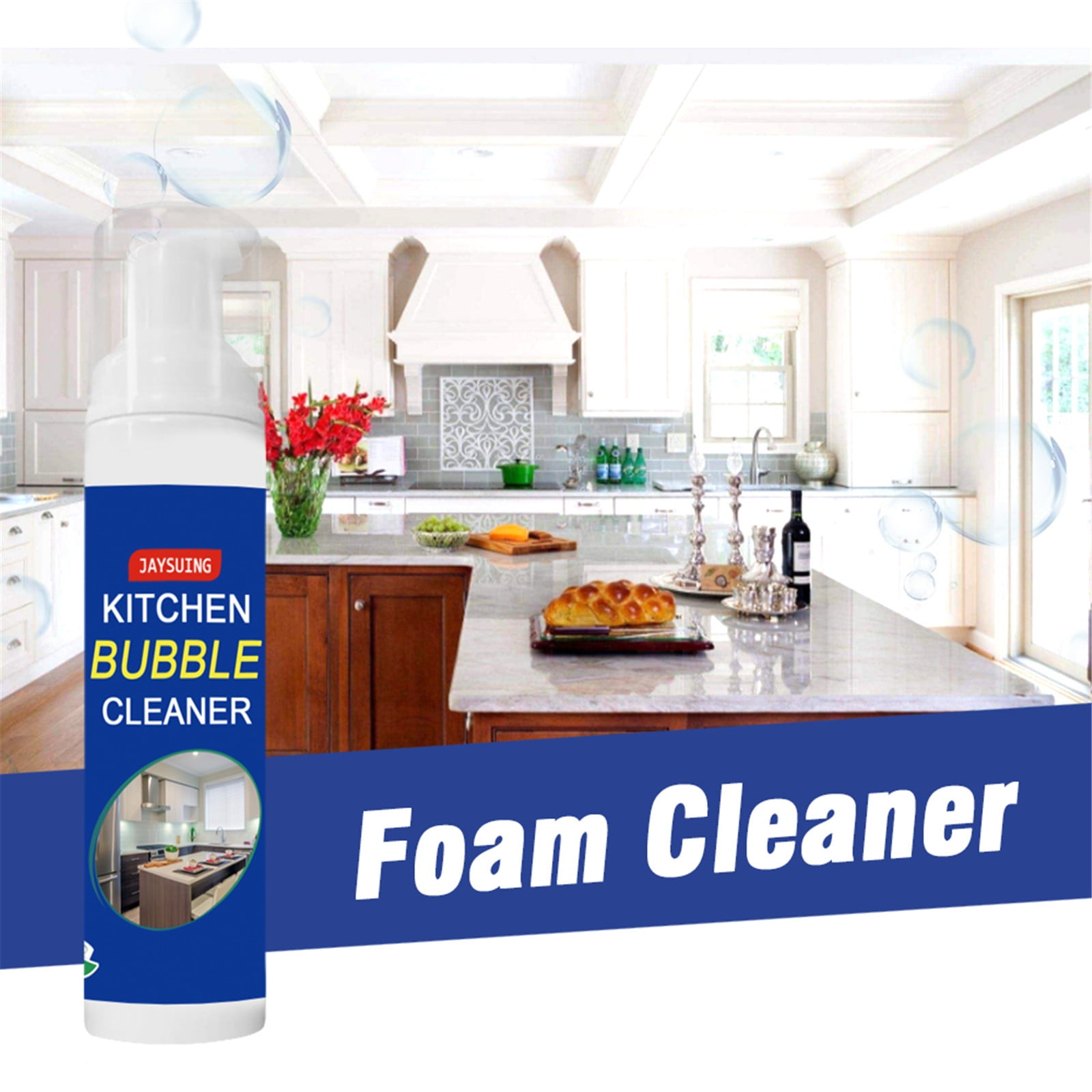 MagicXflow Bubble Cleaner Foam,AllPurpose Bubble Cleaner Spray