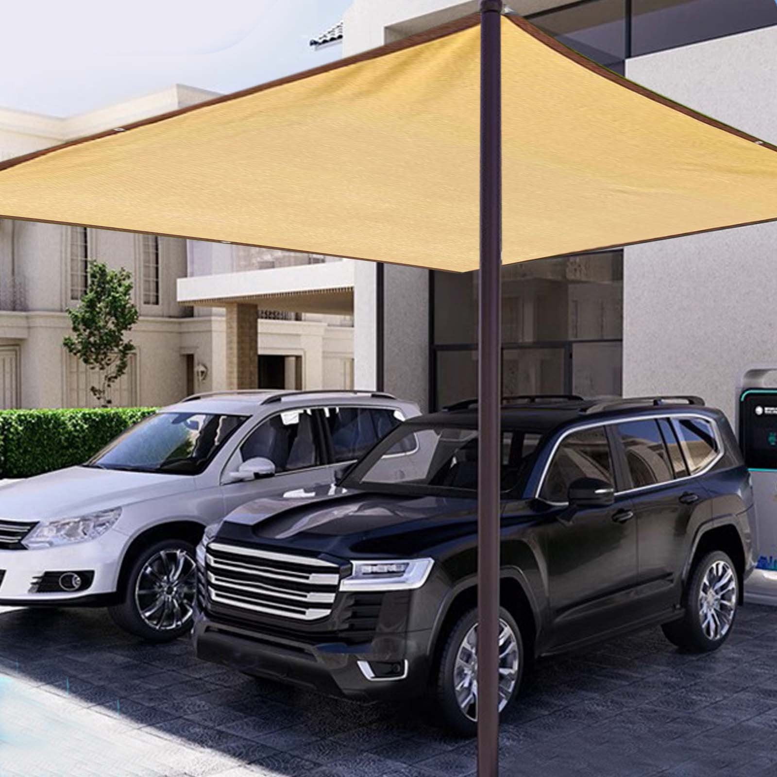 MagicXflow Oversized Sun Shade Sail,Premium Shade Sail,UV Block Fabric