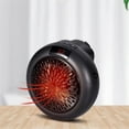 thumbnail image 1 of MagicXflow Space Heater,Mini Space Heater,Portable Electric Heating Quiet heater ,Portable Remote Control Heater High Output Fan For Home Bedroom Office Desk Indoor Use,1pc, 1 of 9