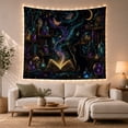 thumbnail image 1 of Magical Apothecary Alchemist'S With Deep Starry Night Sky, Playful Gothic for Cat Lovers, Animal Wall Decor, Halloween Gift, Tapestry Wall Hanging for Bedroom and Dorm, 1 of 7
