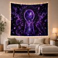 thumbnail image 1 of Magical Around Ornate With Dark Keyhole Acts As, Mystical Fantasy for Space Lovers, Galaxy Room Decor, Valentine's Day Gift, Tapestry Wall Hanging for Bedroom and Dorm, 1 of 7