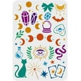 thumbnail image 1 of Magical Board Stencil 11.7x8.3 inch Magical Stencils Stencils for Crafts Plastic Reusable Stencil for Painting on Wood Floor Wall Fabric diy, 1 of 7