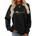 thumbnail image 1 of Magical Castle Print Sweatshirts Long Sleeve Shirts For Women, 1 of 4