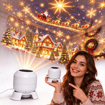 Magical Christmas Projection Night Light - USB Christmas Projector ...