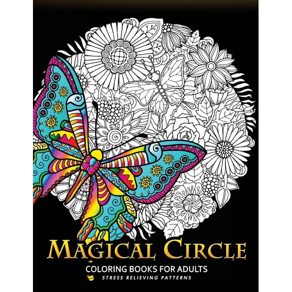 Magical Circle Coloring Books for Adults