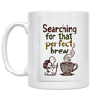 thumbnail image 1 of Magical Coffee Quest Adventure - Fantasy Enthusiast - 11 oz Ceramic Coffee Mug, 1 of 3