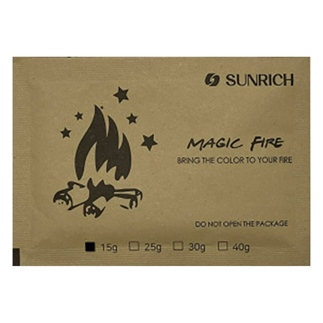 Magical Color Changing Fire Powder For Parties Beach Bonfires And Events