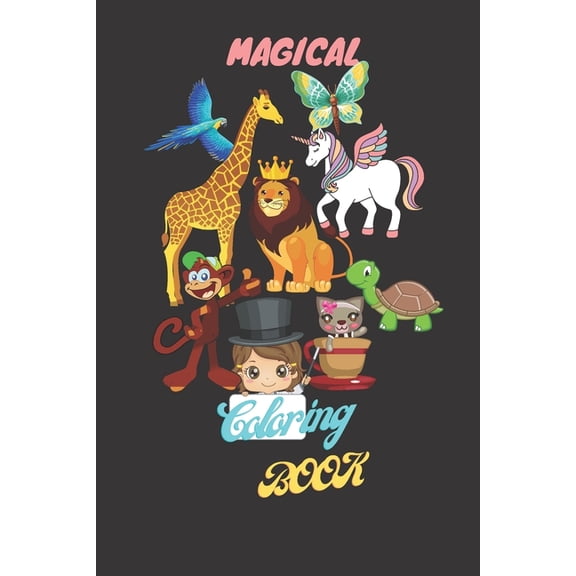 Magical Coloring Book: Fairies and Flowers Coloring Designs for Relaxation and Fun. Easy and Simple Print Designs with Cute Fantasy Scenes and Beautiful Nature "8.5 x 11" with 50 pages (Paperback)