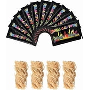 Magical Colourful Flame Powder & Natural Fire Starters Set   Create Vibrant Flames for Bonfires, Fire Pits, and Campfires