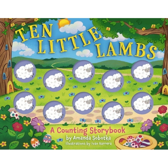 Counting Storybooks Ten Little Lambs: A Counting Storybook, (Board Book)