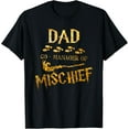 thumbnail image 1 of Magical Dad Manager of Mischief Birthday Family Matching T-Shirt, 1 of 3