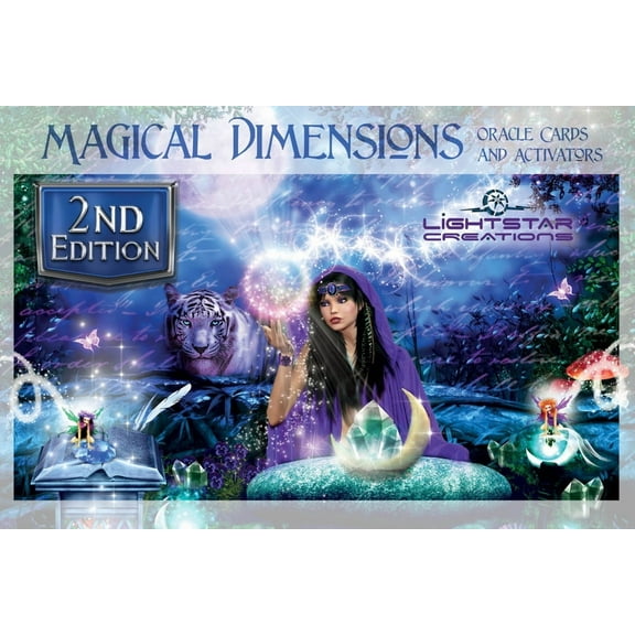 Magical Dimensions Oracle Cards and Activators: (Oracle Kit Box Set with 55 Cards and Guide Book), (Paperback)