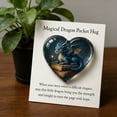 thumbnail image 1 of Magical Dragon Pocket Card Hug Gift, Exquisite Compact Commemorative Present, Comforting Pocket-sized Keepsake, Thoughtful Small Gift for Special Occasions and Daily Cheer, 2.75*3.54in, A, 1 of 7