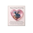 thumbnail image 1 of Magical Dragon Pocket Hug Gift Card - Heart-Shaped - Magical Dragon Themed Pocket Hug Encouragement Collection Gifts - Gifts for Friends Family Women Men, 1 of 6