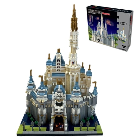 Magical Dream Castle Micro Mini Diamond Block Model Building Set 4708 Pcs