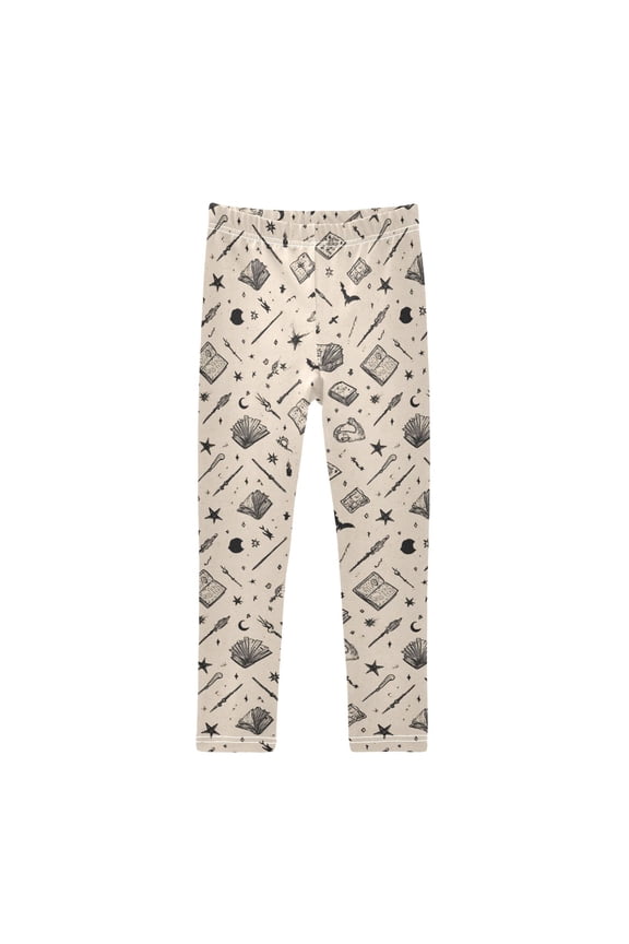Magical Elements Printed Leggings Yoga Pants for in 4t to 10t