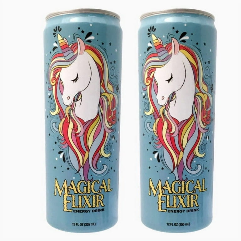 Magical Elixir, Energy Drink, 12 FL oz (2 Full Cans) - Walmart.com