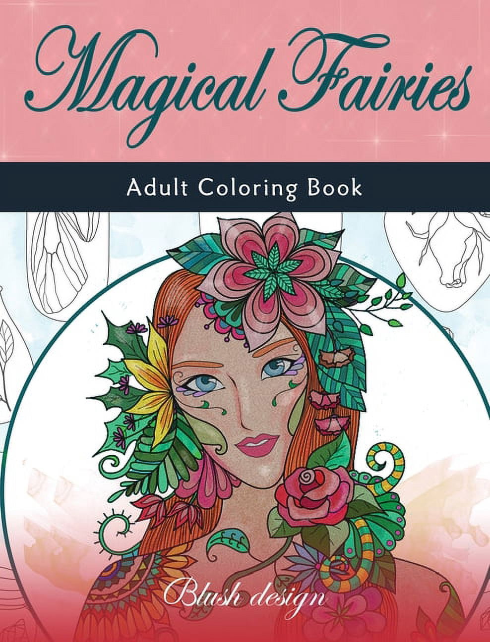 Magical Fairies: Adult Coloring Book, (Hardcover)