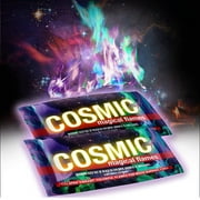 Magical Flames Cosmic Fire Color Packets - 25-Pack Colorful Fire Packs - Magic Colored Flame for Campfires, Bonfire & Outdoor Fire Pit - Color Changing Fire Camping Accessories for Kids & Adults