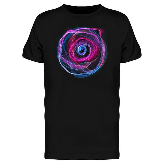 Magical Form Of Purple Lines Tee Men's -Image by Shutterstock