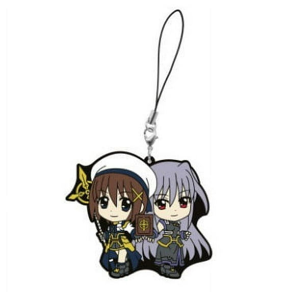 Magical Girl Nanoha The Movie 2nd Ichiban Kuji Hayate & Reinforce Strap Charm