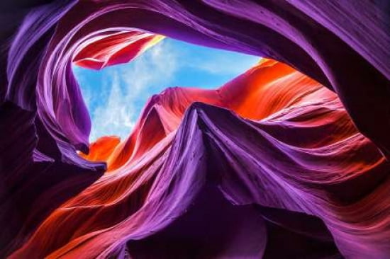 Magical Lower Antelope Canyon Canvas Art - Nanouk El Gamal (12 x 18)