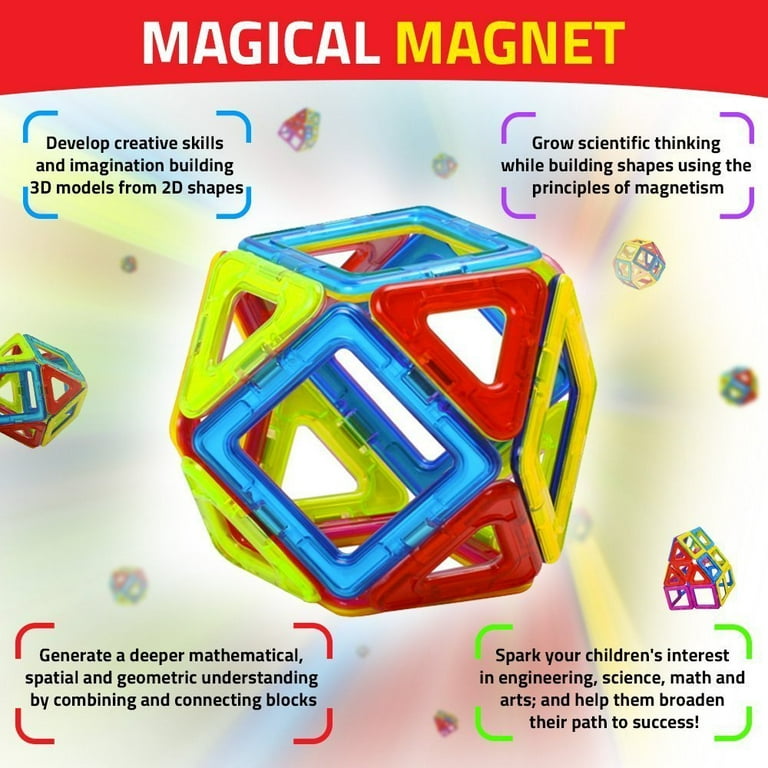 Magical Magnet Building Learning Toy