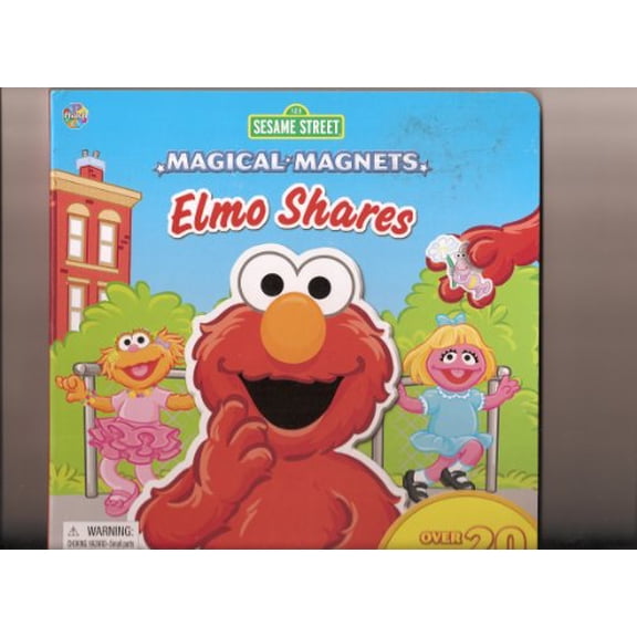 Pre-Owned Magical Magnets - Elmo Shares (Board book) 2764303882 9782764303887