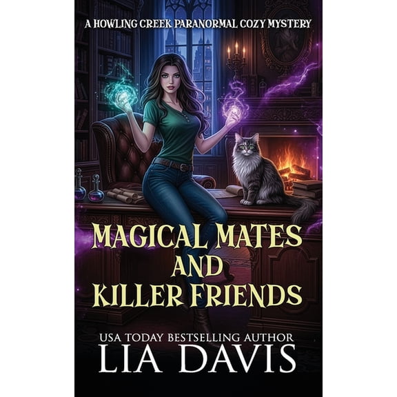 Howling Creek Paranormal Cozy Mysteries Magical Mates and Killer Friends, Book 4, (Paperback)