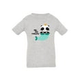 thumbnail image 1 of Magical Mermaid Panda T-Shirt Infant -Image by Shutterstock,  12 Months, 1 of 4