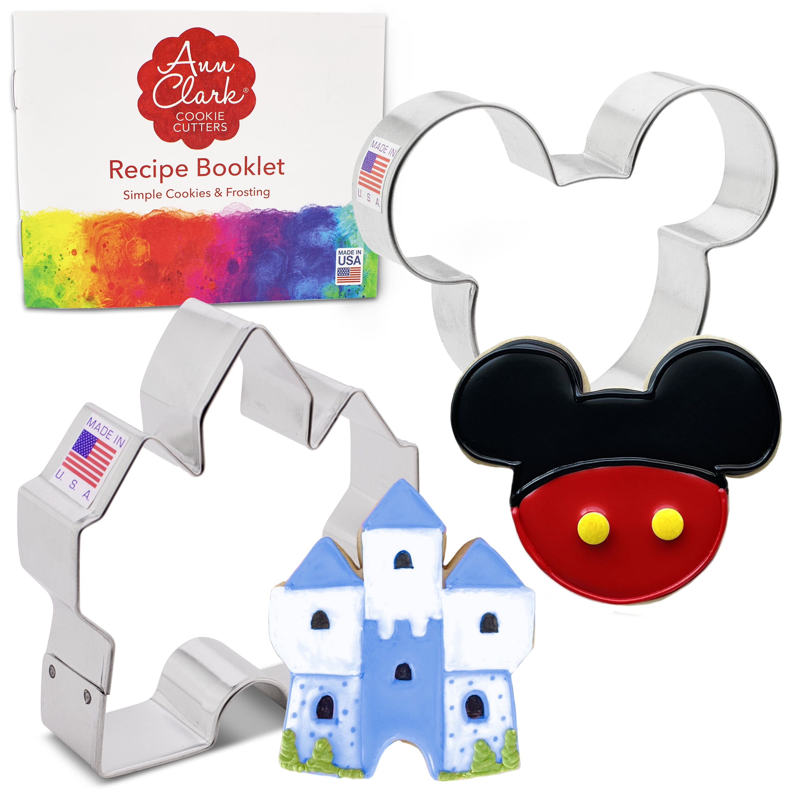 Magic Mouse and Castle Metal Cookie Cutter Set