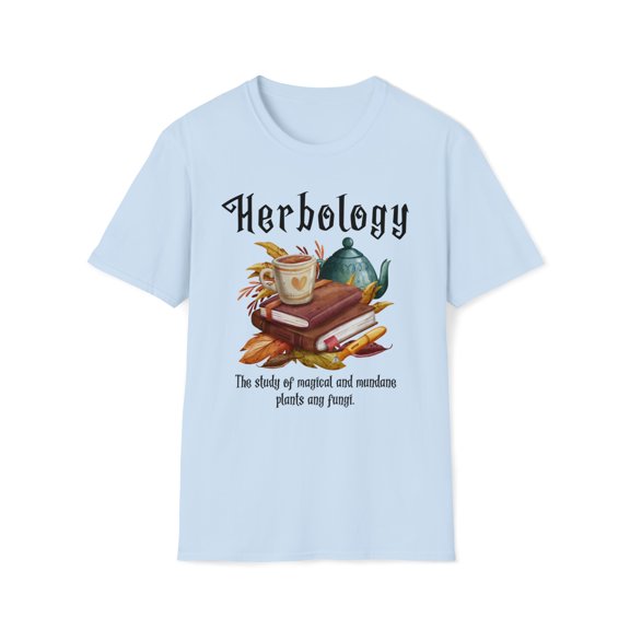 Magical Mundane, Gildan Unisex Softstyle Shirt, Herbology Graphic Tee S-3XL