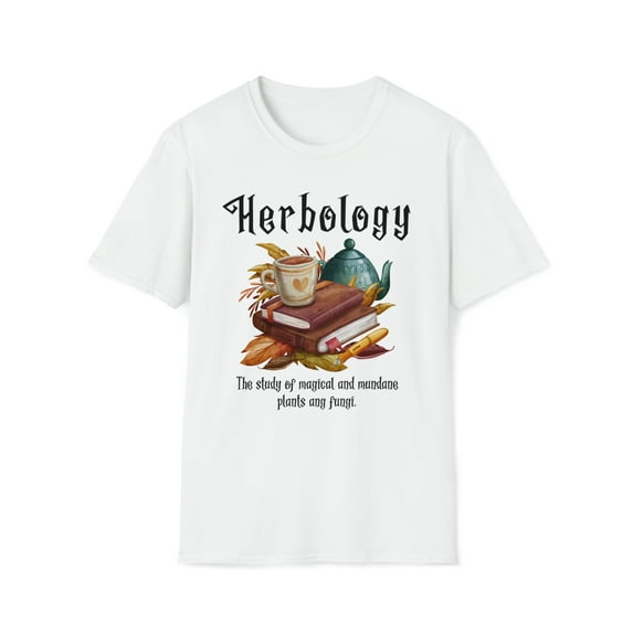 Magical Mundane, Gildan Unisex Softstyle Shirt, Herbology Graphic Tee S-3XL