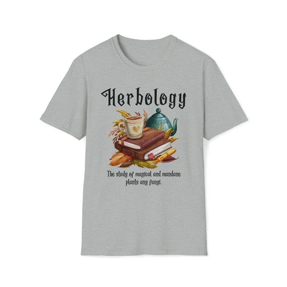 Magical Mundane, Gildan Unisex Softstyle Shirt, Herbology Graphic Tee S-3XL