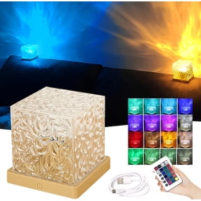 Magical Northern Lights for Your Room Aurora Borealis Night Light Projector, Magical Northern Lights Light, 16 Colors Northerns Light Cube Lamp with Remote, For Living Room